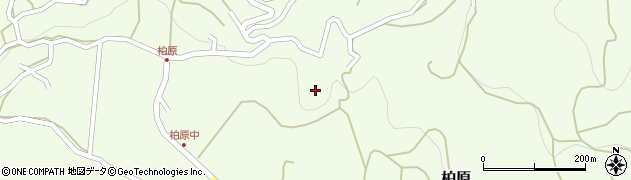 兵庫県猪名川町（川辺郡）柏原（中尾）周辺の地図