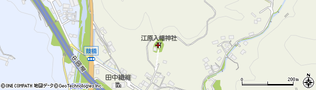 国司神社周辺の地図