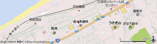 京都きもの学院　江津教室周辺の地図