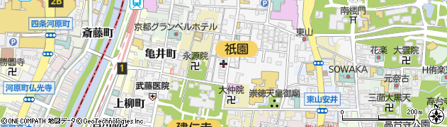 京料理 杢兵衛（もくべえ）周辺の地図