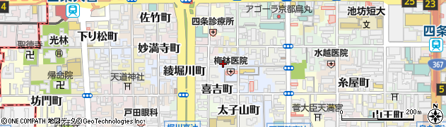 京都府京都市下京区風早町566周辺の地図