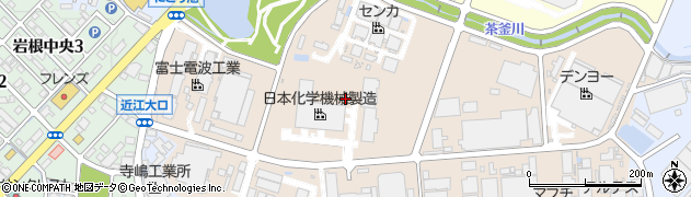 滋賀県湖南市大池町周辺の地図
