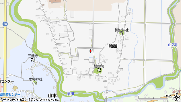 〒294-0007 千葉県館山市腰越の地図