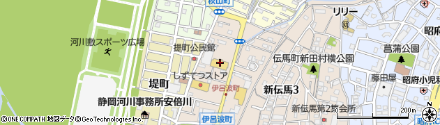 パチンコ芙蓉　伊呂波町店事務所周辺の地図