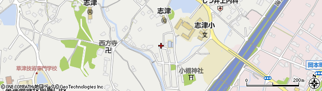 滋賀県草津市青地町842周辺の地図