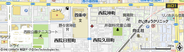 京都府印刷工業組合周辺の地図