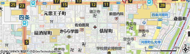 京都府京都市下京区塗師屋町82周辺の地図