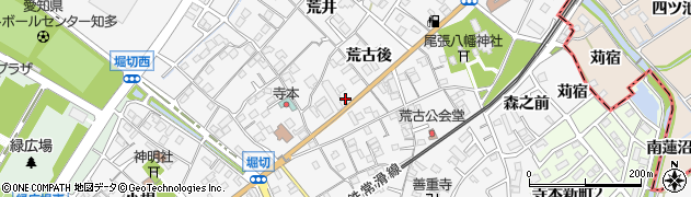 椙江米穀店周辺の地図