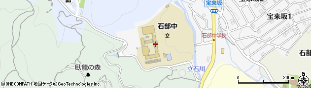 湖南市立石部中学校周辺の地図