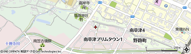 滋賀県草津市野路町1246周辺の地図