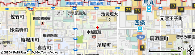 株式会社矢尾定周辺の地図