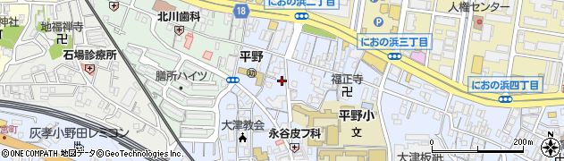 エニタイムフィットネス・大津膳所店周辺の地図