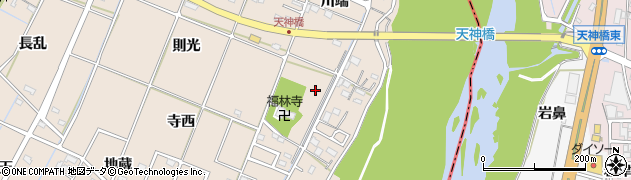 愛知県豊田市畝部東町（寺東）周辺の地図