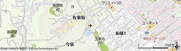 静岡県静岡市清水区今泉周辺の地図