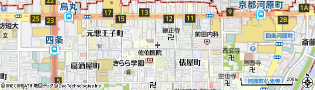 京都府京都市下京区相之町141周辺の地図