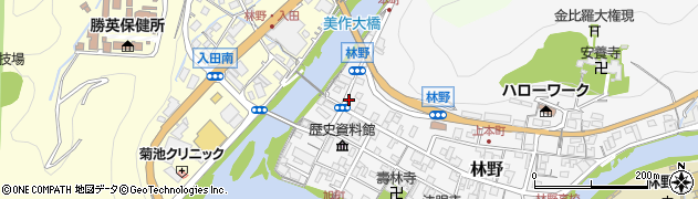 中尾理容店周辺の地図