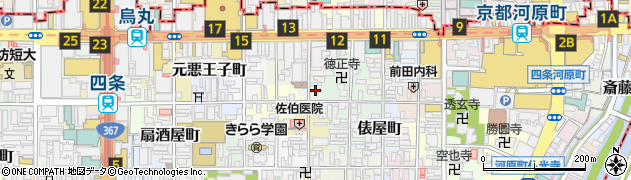 京都府京都市下京区相之町138周辺の地図