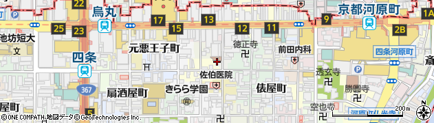 京都府京都市下京区相之町137周辺の地図