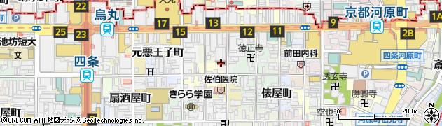 京都府京都市下京区相之町133周辺の地図