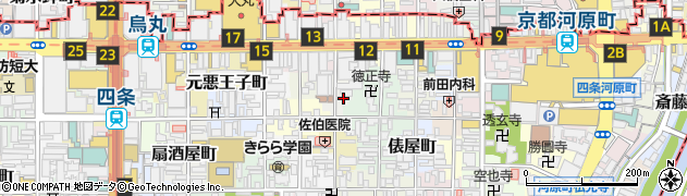 京都府京都市下京区相之町135周辺の地図