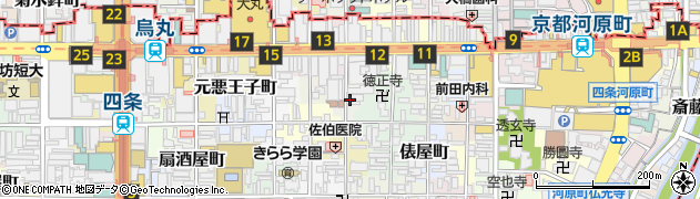 京都府京都市下京区相之町132周辺の地図