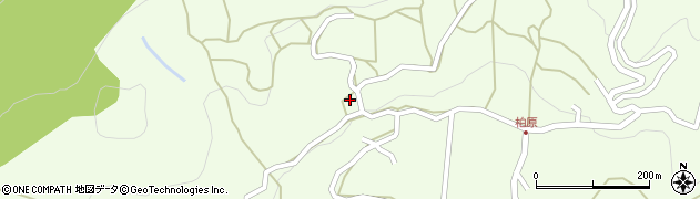 兵庫県猪名川町（川辺郡）柏原（宮ノ脇）周辺の地図