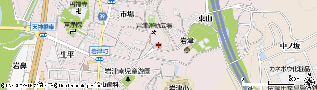 愛知県岡崎市岩津町東山18周辺の地図