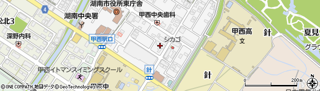 業務スーパー甲西中央店周辺の地図