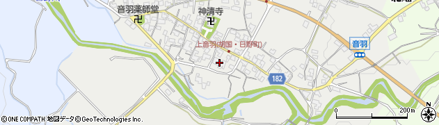 滋賀県蒲生郡日野町音羽258周辺の地図