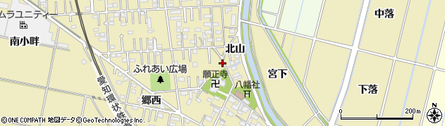 愛知県豊田市桝塚西町小畔周辺の地図