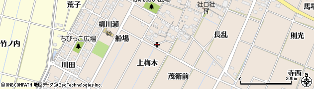 愛知県豊田市畝部東町上梅木21周辺の地図