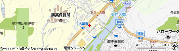 中国銀行江見支店周辺の地図