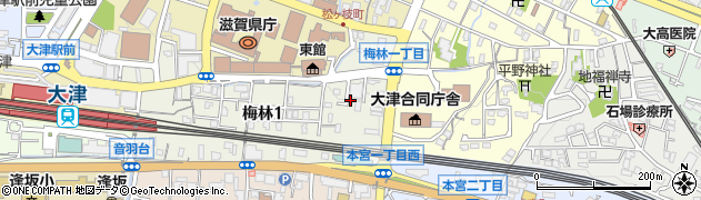滋賀県砕石協同組合周辺の地図