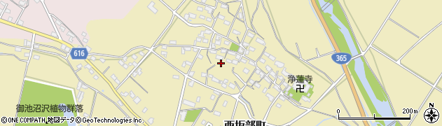 三重県四日市市西坂部町2109周辺の地図