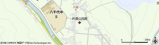 片瀬公民館周辺の地図