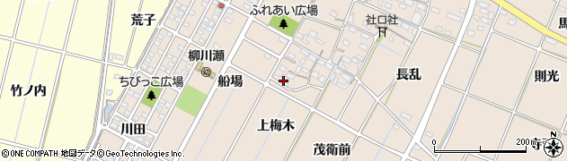 愛知県豊田市畝部東町上梅木周辺の地図
