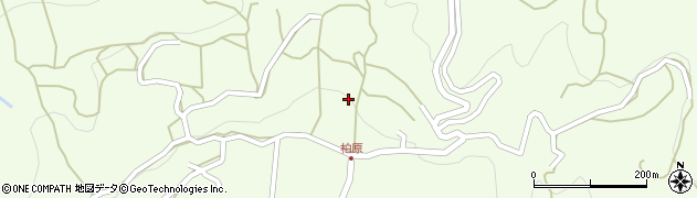 兵庫県猪名川町（川辺郡）柏原（石船）周辺の地図
