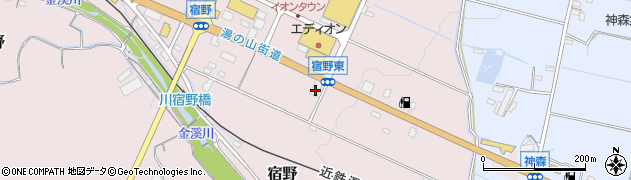 マクドナルド４７７菰野湯の山街道店周辺の地図