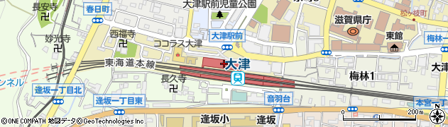 スターバックスコーヒー ビエラ大津店周辺の地図