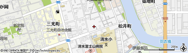大井硝子サッシ店周辺の地図
