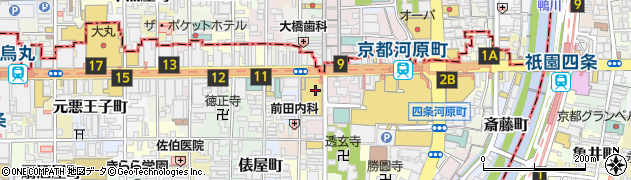 ザ・ノース・フェイス藤井大丸店周辺の地図
