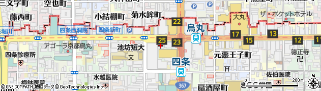 日本ホールディングス 075-257-8881周辺の地図