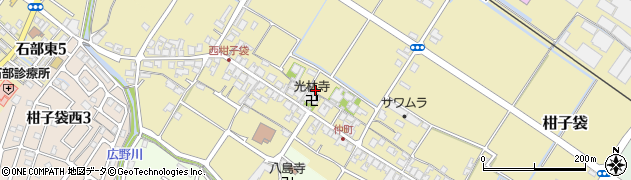 滋賀県湖南市柑子袋698周辺の地図