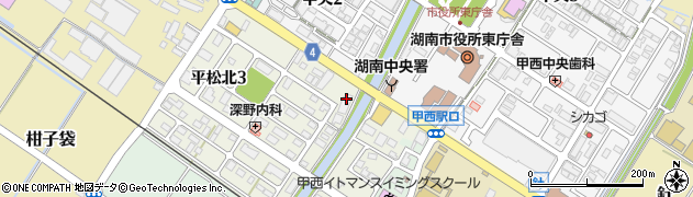 株式会社滝本仏光堂　甲西店周辺の地図