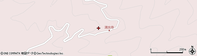 清水寺周辺の地図
