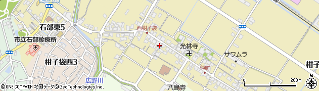 滋賀県湖南市柑子袋815周辺の地図