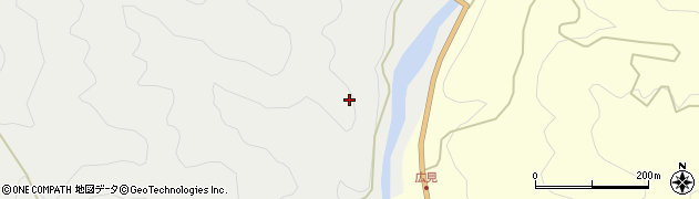 愛知県新城市愛郷（羽鷲）周辺の地図