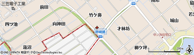 愛知県東海市養父町竹ケ鼻11周辺の地図
