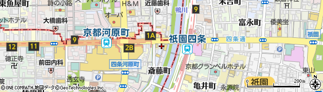 京都府京都市下京区橋本町111周辺の地図