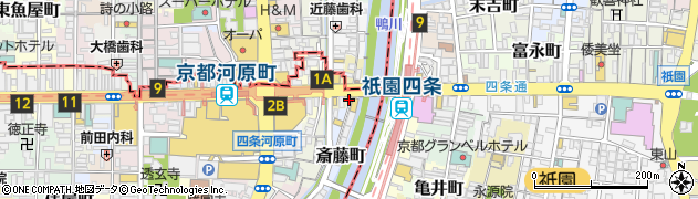 京都府京都市下京区橋本町113周辺の地図